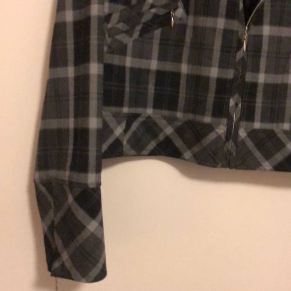 Grayscale check jacket - Picture 4 of 6